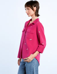 DAISY MEADOW SHIRT-VERY BERRY-BILLY T