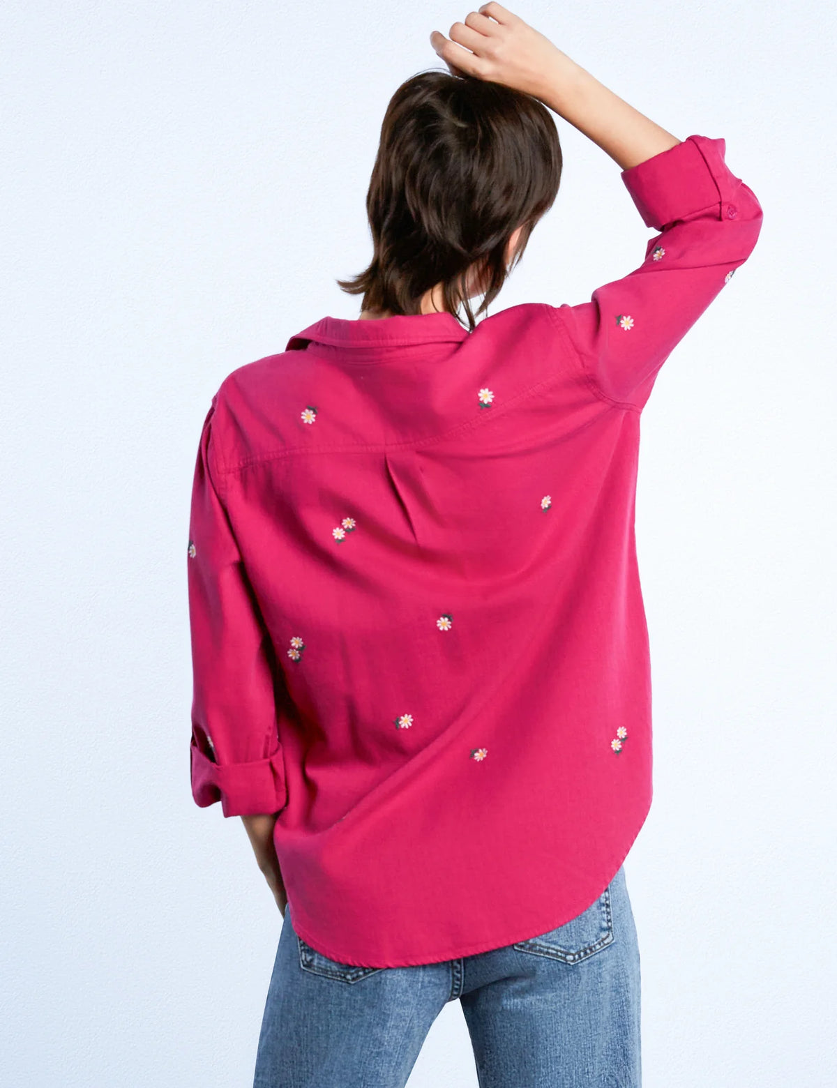 DAISY MEADOW SHIRT-VERY BERRY-BILLY T