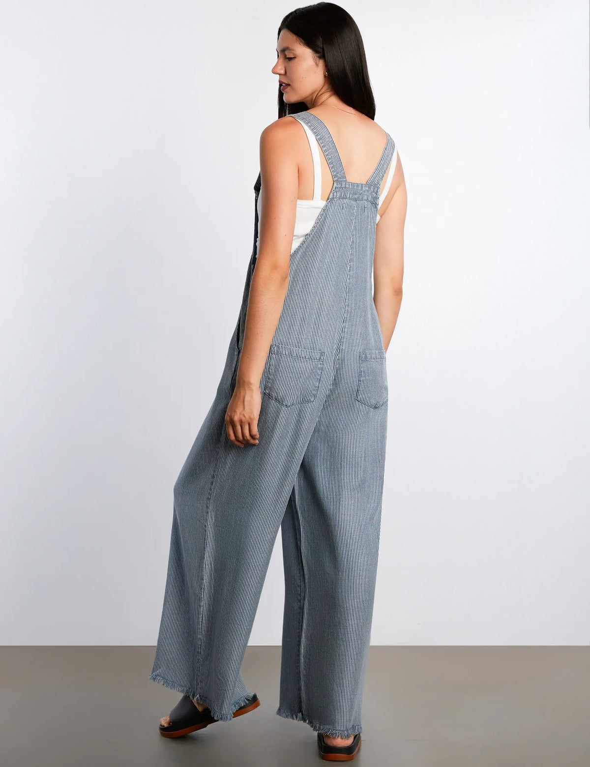 CLAIRE OVERALLS-RR STRIPES-BILLY T