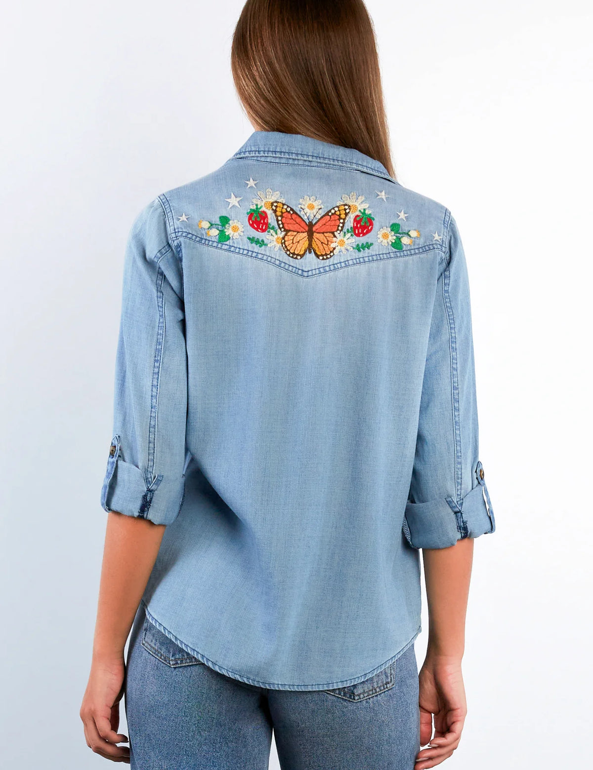 DAYDREAM BUTTERFLY SHIRT-PURE DENIM-BILLY T