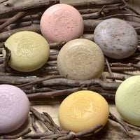LAVENDER ROUND FRENCH HAND & FACE SOAP-LA LAVANDE