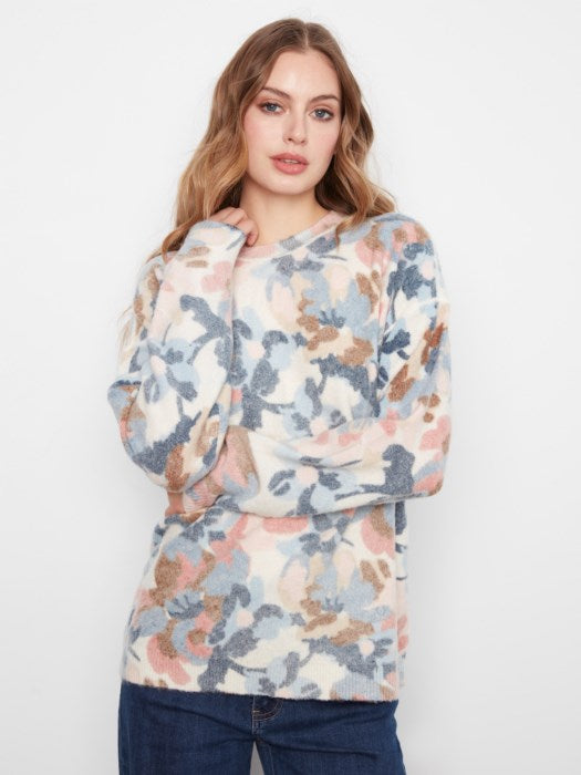 REVERSIBLE L/S CREW SWEATER-DREAM-CHARLIE B