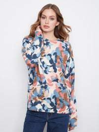 REVERSIBLE L/S CREW SWEATER-DREAM-CHARLIE B