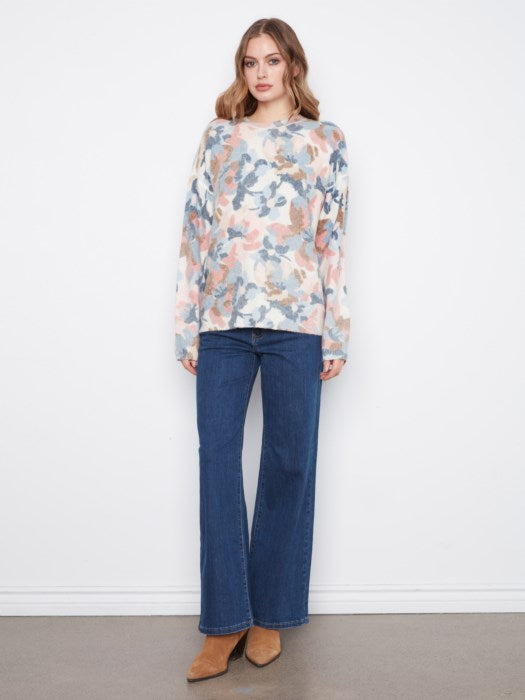 REVERSIBLE L/S CREW SWEATER-DREAM-CHARLIE B