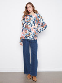 REVERSIBLE L/S CREW SWEATER-DREAM-CHARLIE B