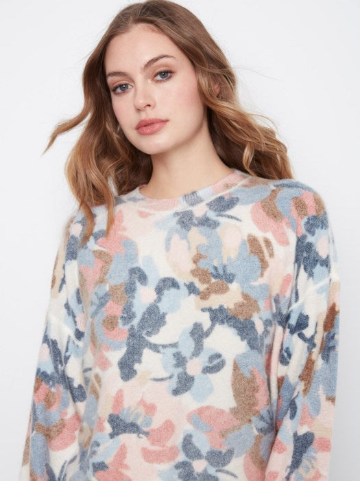 REVERSIBLE L/S CREW SWEATER-DREAM-CHARLIE B