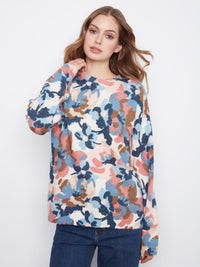 REVERSIBLE L/S CREW SWEATER-DREAM-CHARLIE B