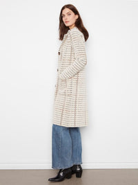 KNIT COATIGAN W/PATCH POCKET-ABERDEEN-CHARLIE B