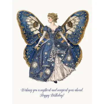 WISHING YOU A MYSTICAL A2 GREETING CARD-P.FLYNN