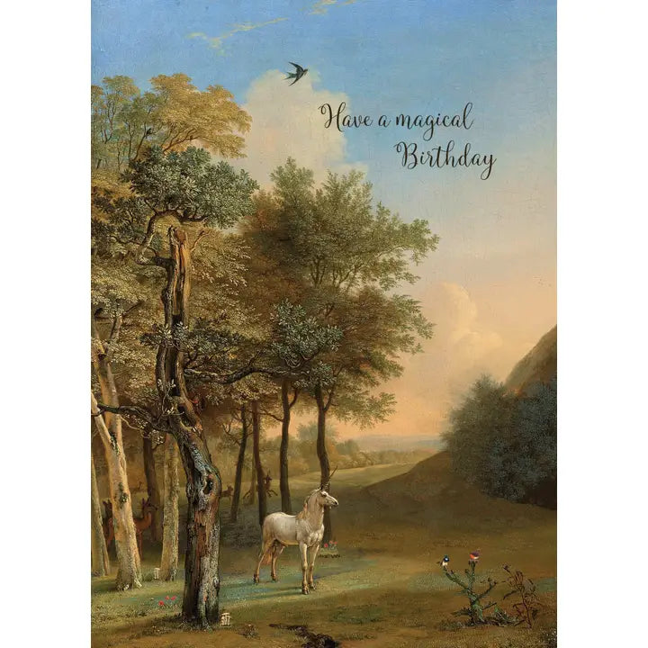HAVE A MAGICAL BIRTHDAY GREETING CARD-P.FLYNN