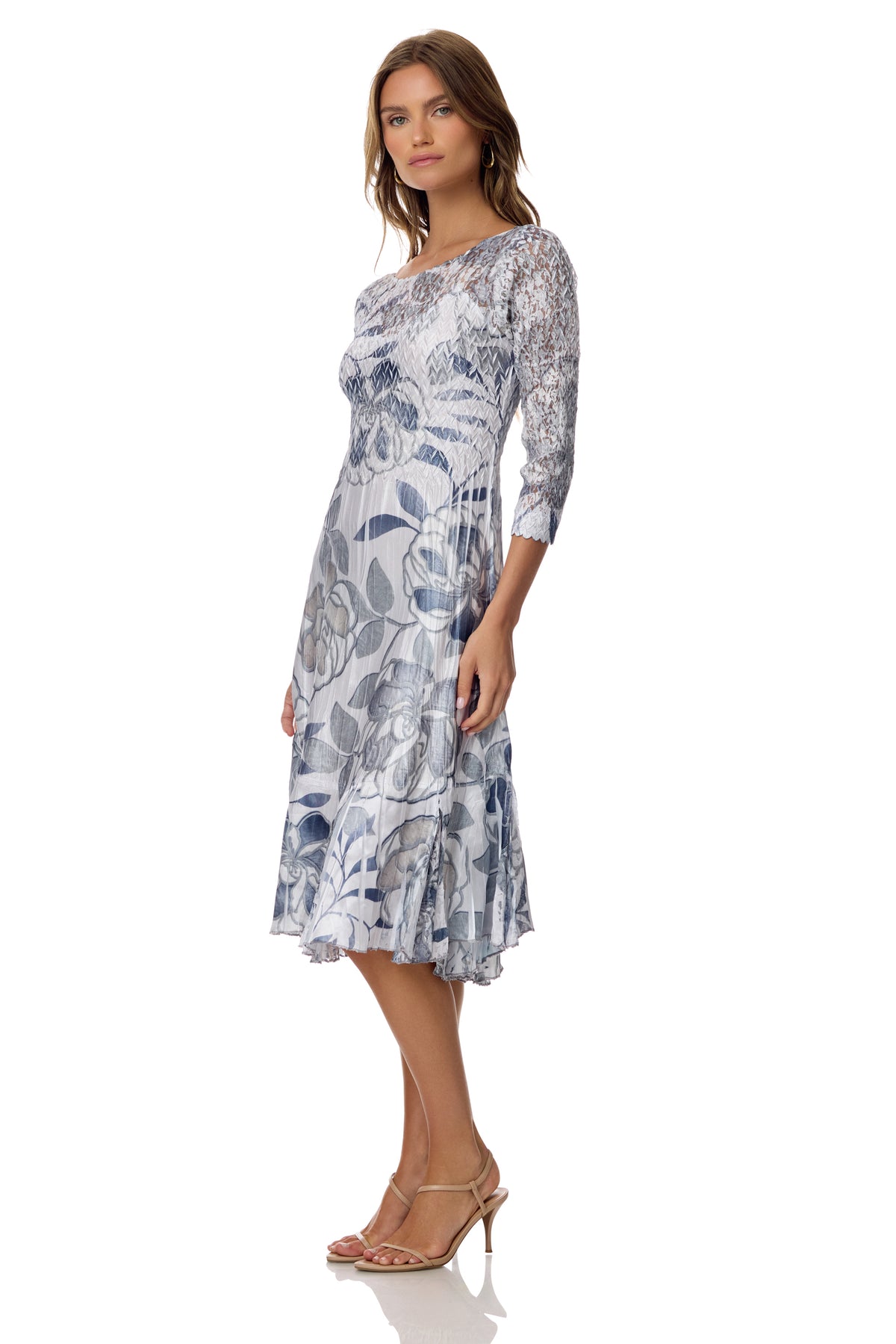 SLEEVELESS LONG DRESS-VINTAGE VINE-KOMAROV