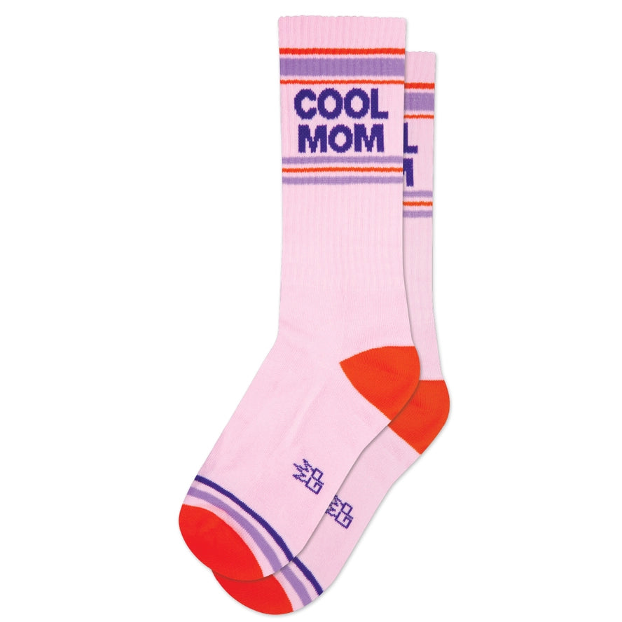 COOL MOM CREW SOCKS-GUMBALL POODLE
