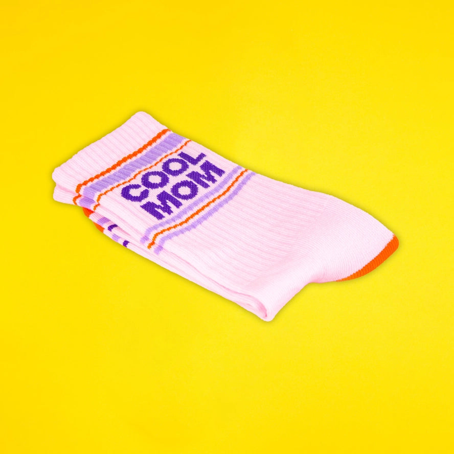 COOL MOM CREW SOCKS-GUMBALL POODLE