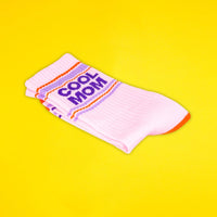 COOL MOM CREW SOCKS-GUMBALL POODLE