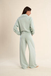 DORA ZIP JACKET-SAGE-GABRIELLE BY MOLLY BRACKEN