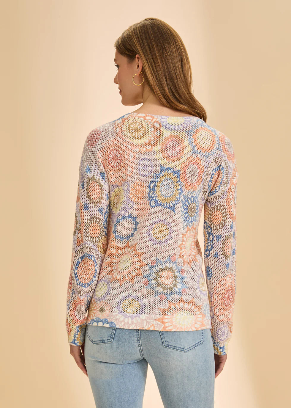 DREAM CATCHER V-NECK SWEATER-FDJ FRENCH DRESSING