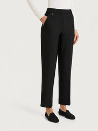 COMPACT FLARE PANT-BLACK-RAGNO