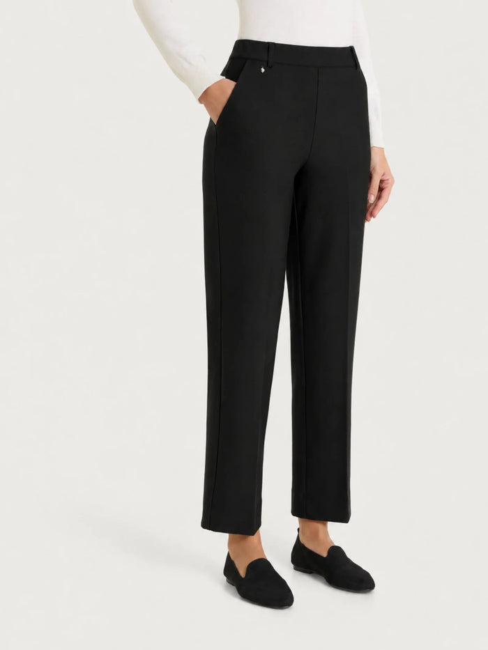 COMPACT FLARE PANT-BLACK-RAGNO