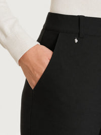 COMPACT FLARE PANT-BLACK-RAGNO