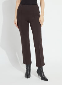ANKLE 27" ELYSSE PANT PONTE-ESPRESSO-LYSSE