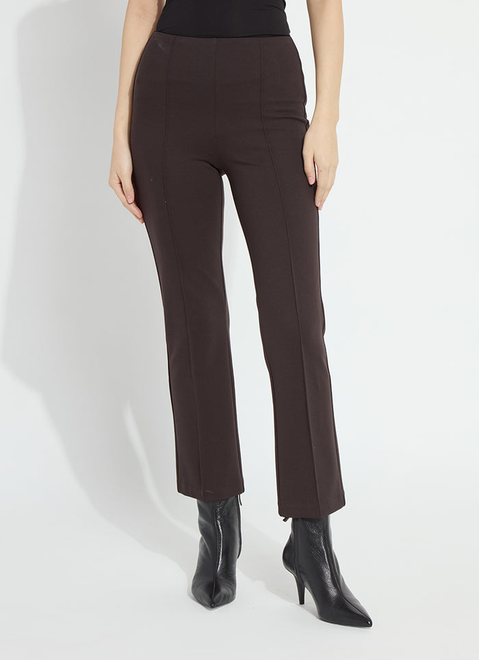 ANKLE 27" ELYSSE PANT PONTE-ESPRESSO-LYSSE