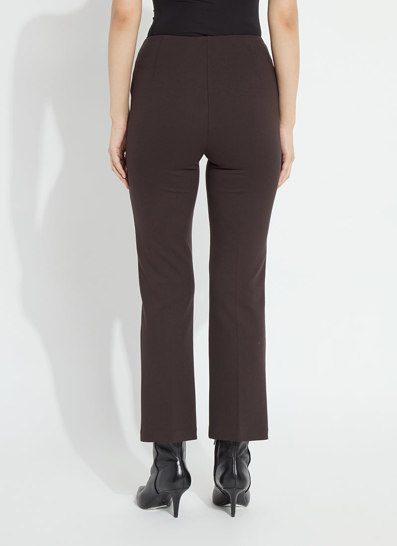 ANKLE 27" ELYSSE PANT PONTE-ESPRESSO-LYSSE