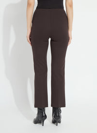 ANKLE 27" ELYSSE PANT PONTE-ESPRESSO-LYSSE