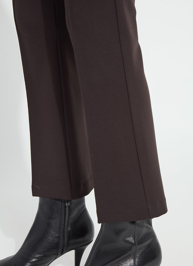 ANKLE 27" ELYSSE PANT PONTE-ESPRESSO-LYSSE