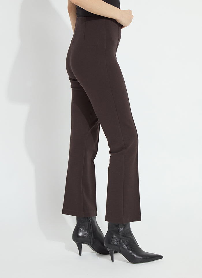 ANKLE 27" ELYSSE PANT PONTE-ESPRESSO-LYSSE
