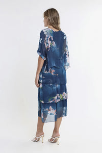 FLORAL AVA 3 TIER DRESS-ONE SIZE-TEES BY TINA