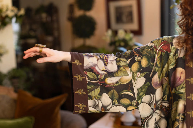 FLEUR DE LUNE OPERA DUSTER KIMONO ROBE-MARKET OF STARS