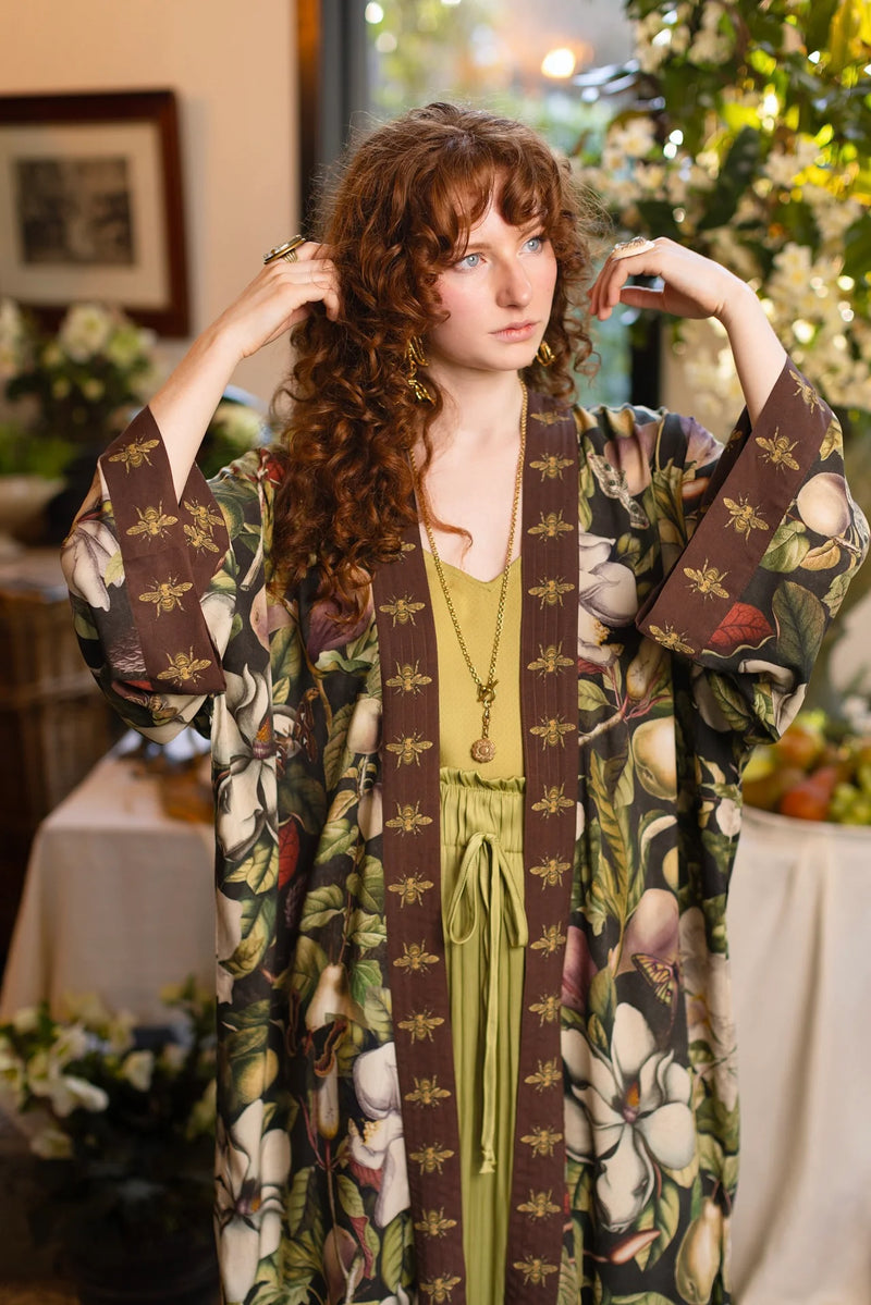 FLEUR DE LUNE OPERA DUSTER KIMONO ROBE-MARKET OF STARS