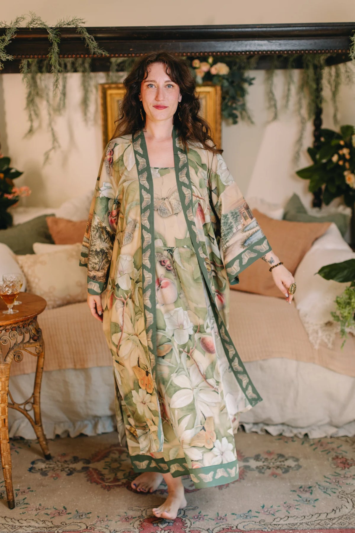 FLEUR DE SOLEIL BOHEME SLIP DRESS-MARKET OF STARS