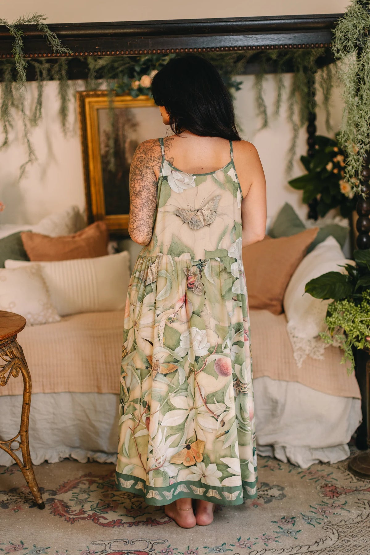 FLEUR DE SOLEIL BOHEME SLIP DRESS-MARKET OF STARS