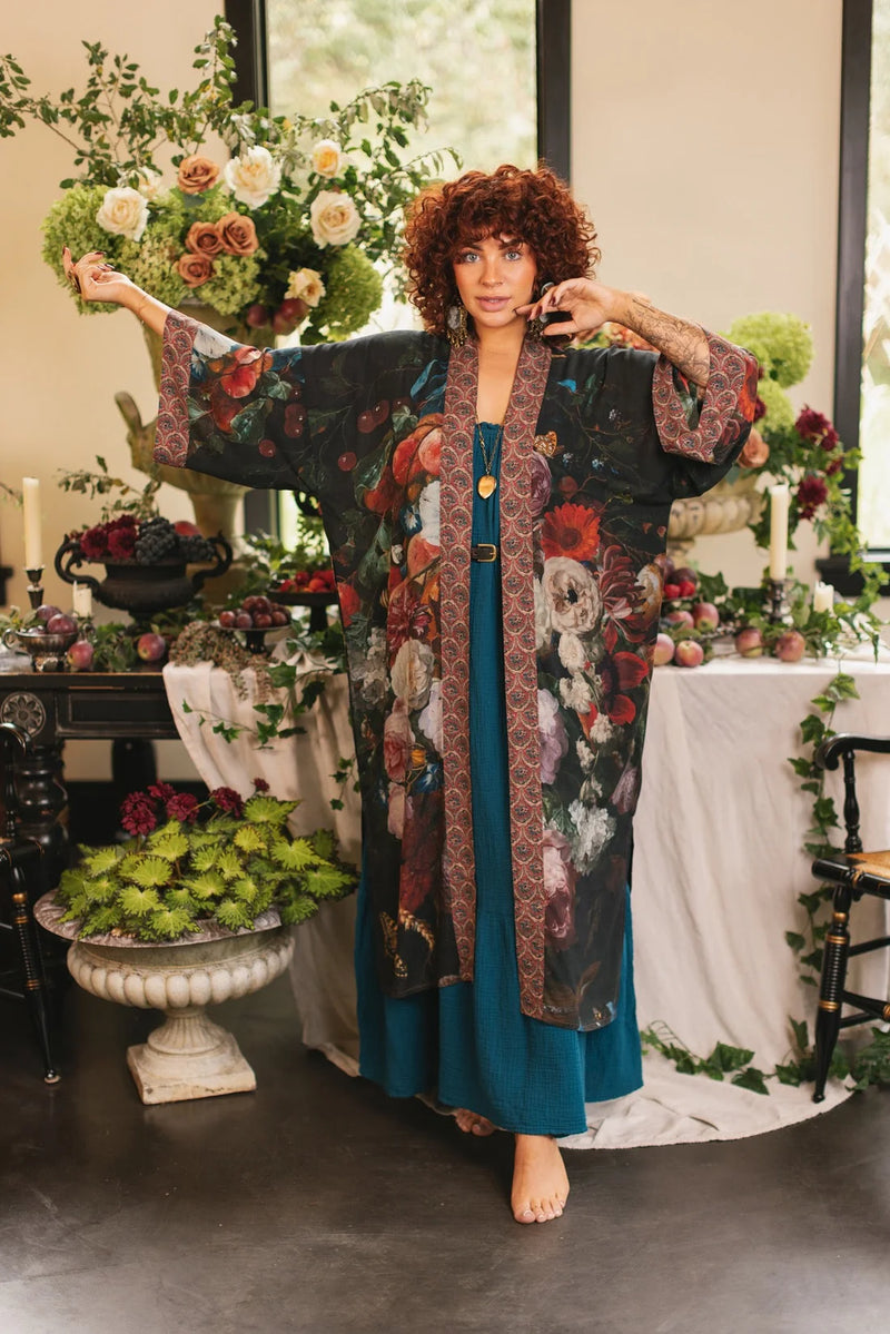 FLIGHT OF FANCY OPERA DUSTER KIMONO ROBE-MARKET OF STARS