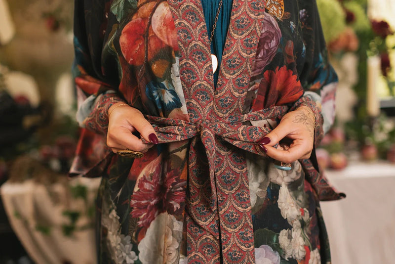 FLIGHT OF FANCY OPERA DUSTER KIMONO ROBE-MARKET OF STARS