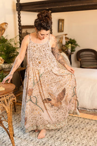 FOLKLORE BOHEME SLIP DRESS-MARKET OF STARS