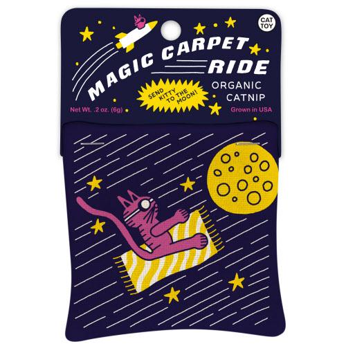 MAGIC CARPET RIDE CATNIP TOY-BLUE Q