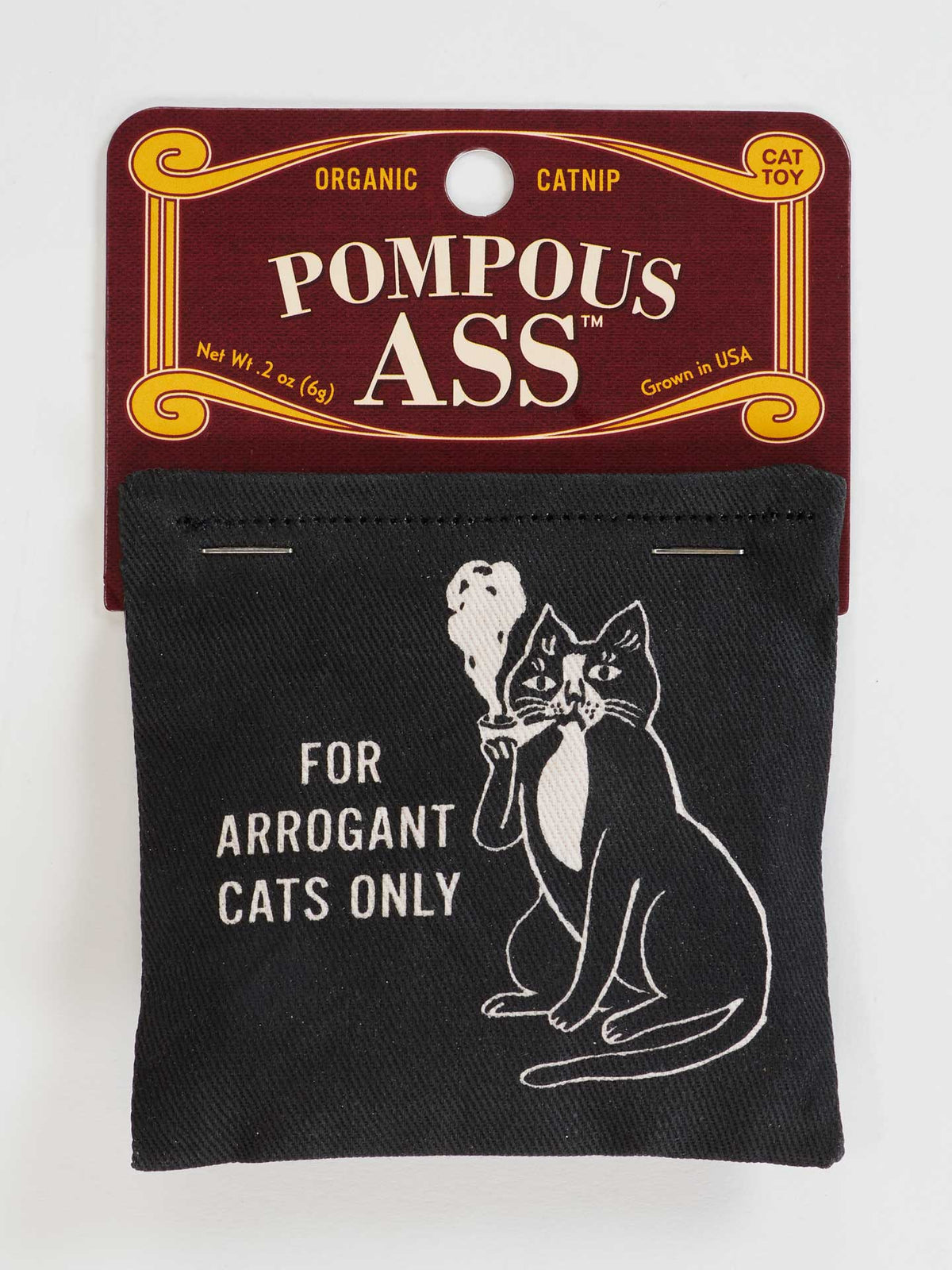 POMPOUS A#S CATNIP TOY-BLUE Q
