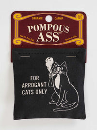 POMPOUS A#S CATNIP TOY-BLUE Q