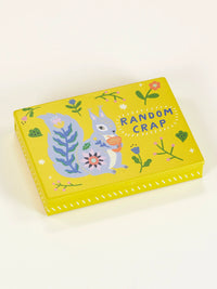 RANDOM CRAP POCKET BOX-BLUE Q