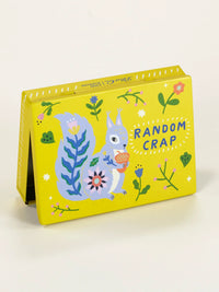 RANDOM CRAP POCKET BOX-BLUE Q