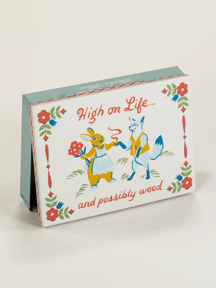 HIGH ON LIFE POCKET BOX-BLUE Q