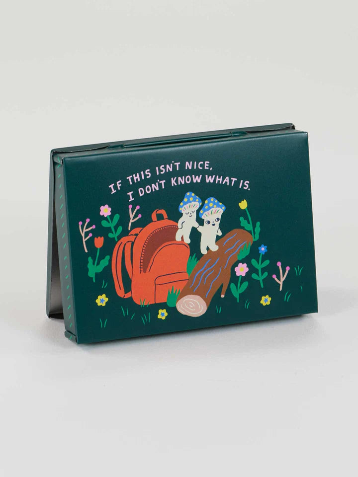 MUSHROOM TRIP POCKET BOX-BLUE Q