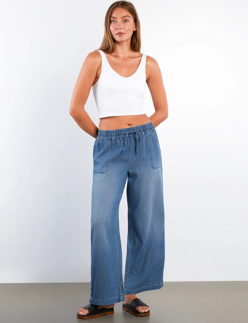 HERO PANTS-DENIM RR STRIPES-BILLY T