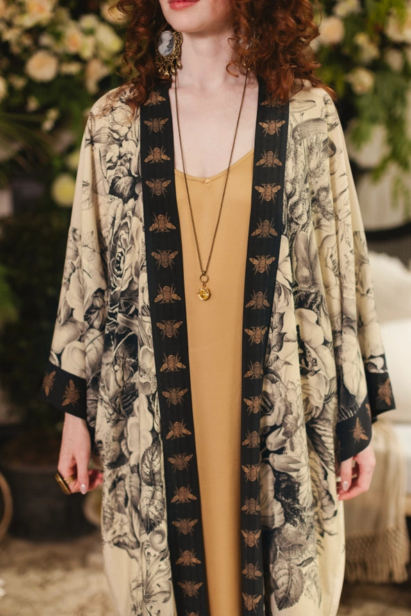HONEY & THE MOON OPERA DUSTER KIMONO ROBE-MARKET OF STARS