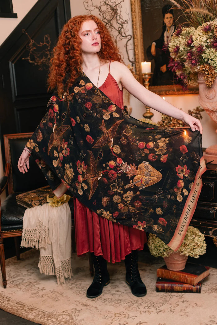 HEART OF GOLD BOHEMIAN BAMBOO SCARF-MARKET OF STARS