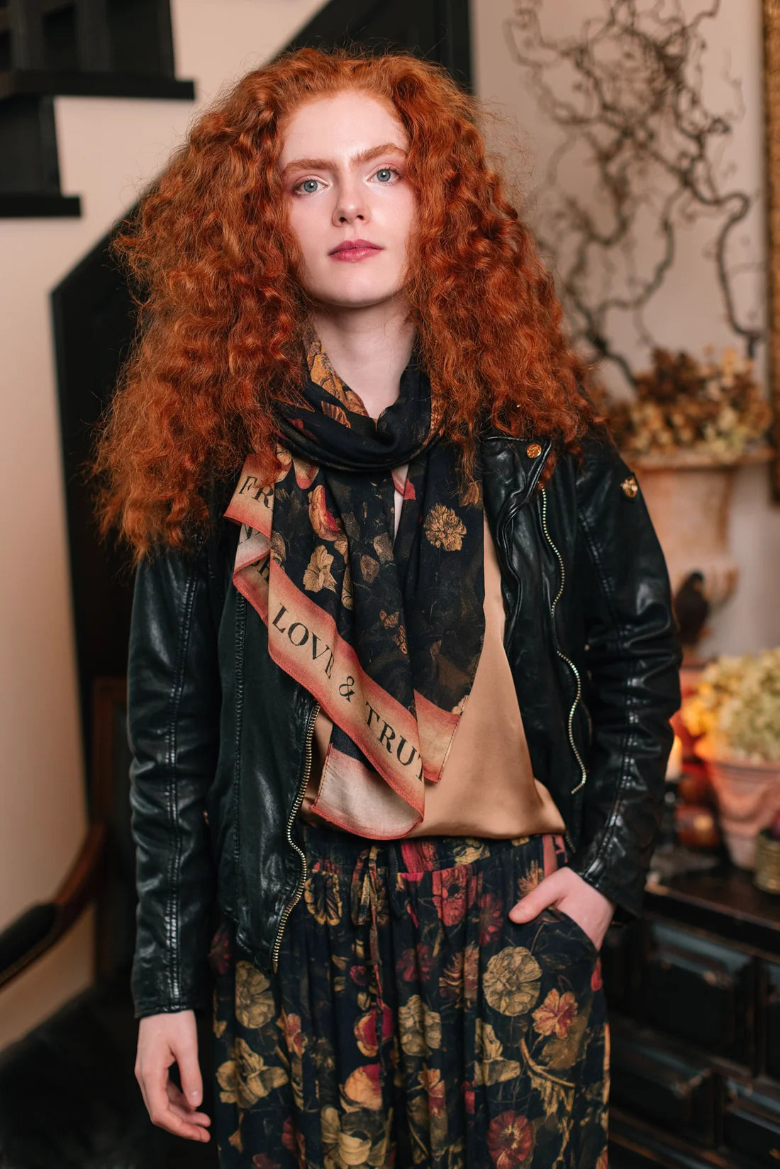 HEART OF GOLD BOHEMIAN BAMBOO SCARF-MARKET OF STARS