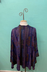 REVERSIBLE CASHMERE SHAWL W/LOOP -RAPTI FASHIONS