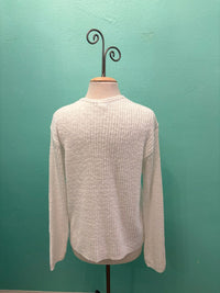 RIBBED 4 BUTTON CARDIGAN 100% COTTON-AVALIN